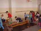 Návšteva telocvične 1. trieda